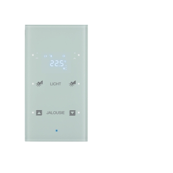Szklane sensory dotykowe z regulatorem temperatury