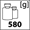 waga 580g