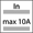 prąd znamionowy max 10A