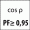współczynnik mocy PF ≥ 0,95