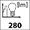 strumień świetlny 280