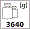 waga 3640g