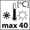 dopuszczalna temperatura otoczenia max 40 stopni
