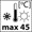 dopuszczalna temperatura otoczenia max 45 stopni