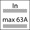 prąd znamionowy max 63A