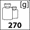 waga 270g