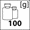 waga 100g