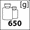 waga 650g