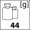 waga 44g